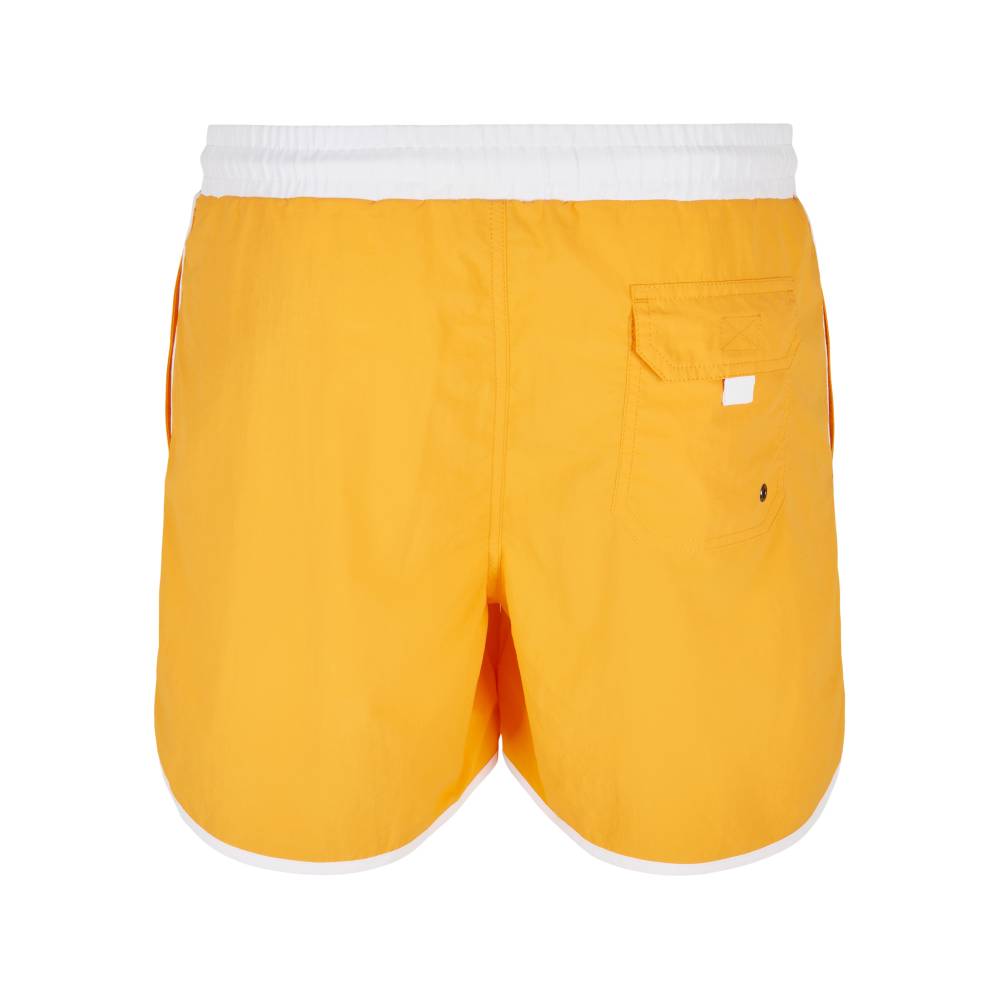 Urban Classics - Retro Swim shorts - Yellow